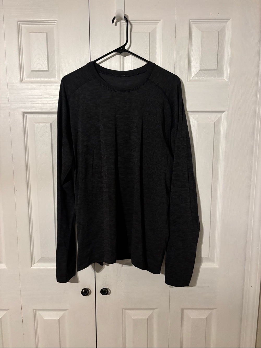 lululemon athletica Men's Metal Vent Long Sleeve - Black - Large